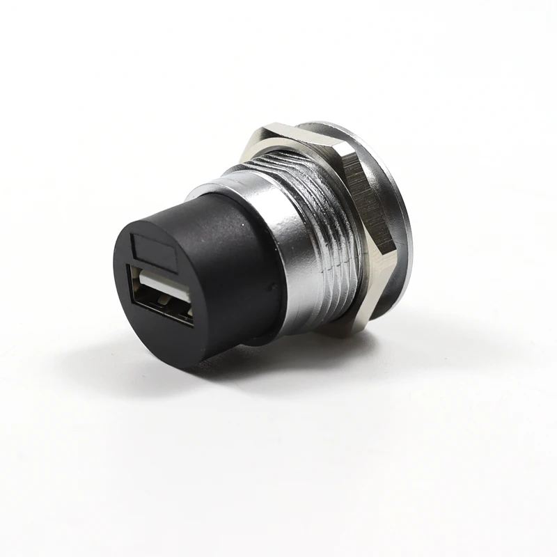 Receptacle 19 Panel Mount Industrial Automation Equipment Zinc Alloy Case USB2.0 Plugs & Sockets