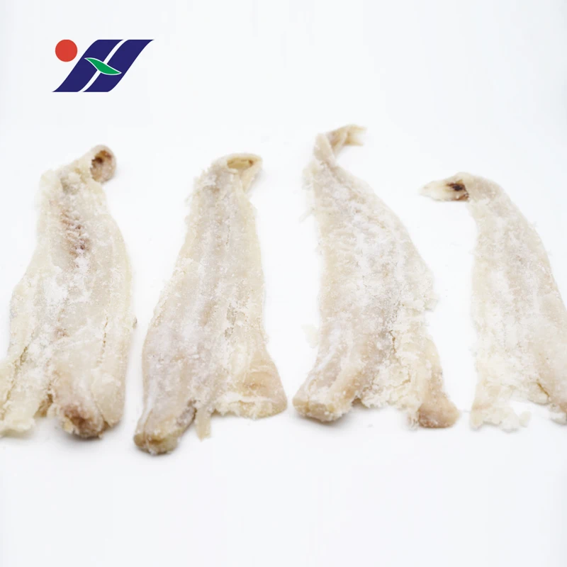 Best sellers frozen Salted Pollock Migas, wholesale high quality marinate deep-sea cod and a variety of frozen seafood