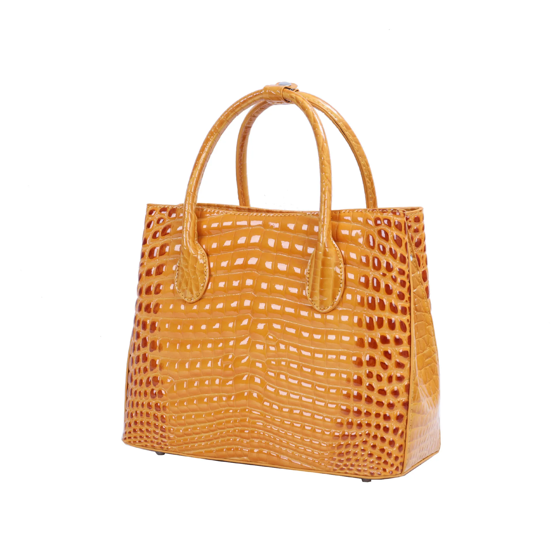 Ladies Hand Bags Crocodile Embossed Cow Leather Party Popular Handbags Designer Handbags Famous Brands Handbags For Women Luxury