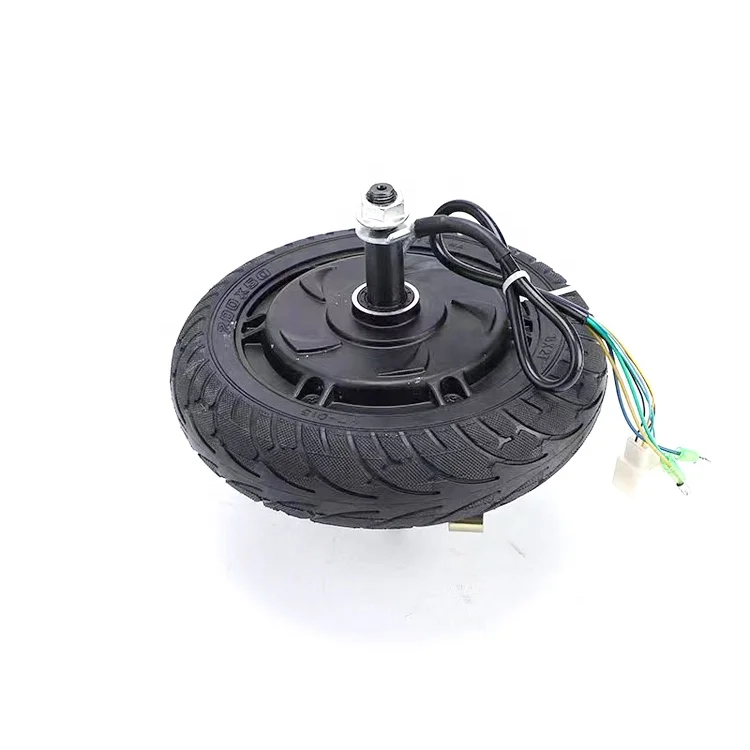 Wholesale brushless scooter hub motor small dolphin motor with solid tire dual wheel electric