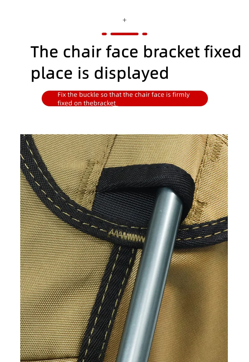 Custom outdoor ultra light portable folding aluminium fishing chair for beach hiking picnic