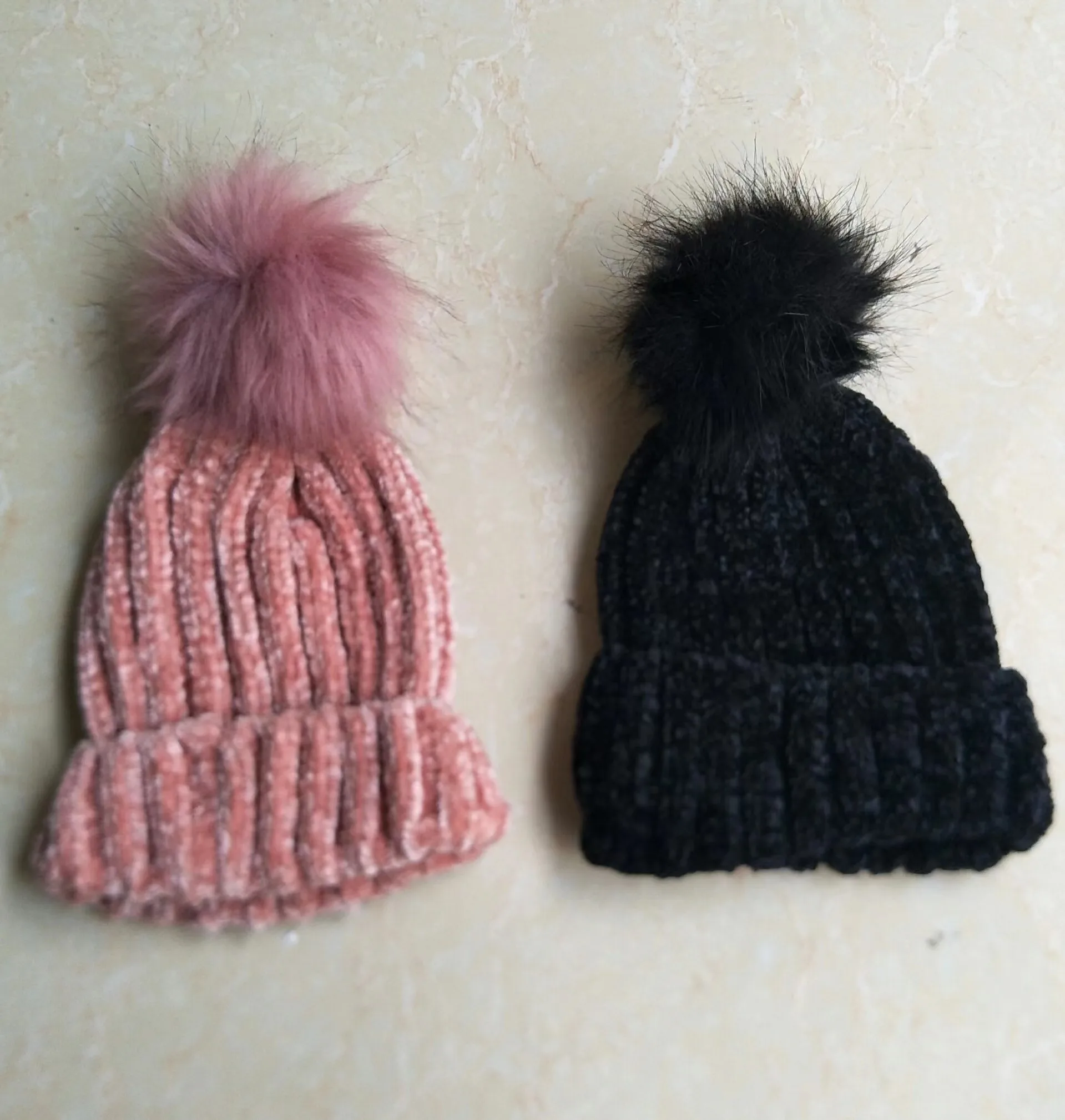 High Quality Winter Customized Beanie Hat 100% Acrylic Warm Knitted Solid Color