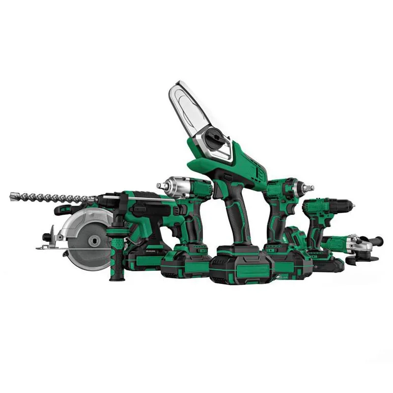 20V 2in1 Lithium Drill Electric Screwdriver Multi-function Power Tool 35Nm Torque Brushless Motor