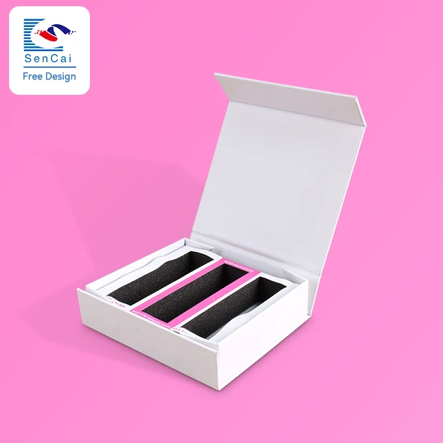 Factory Direct High Quality Hot Sale Custom Printing Cosmetic Lip Gloss Lipgloss Packaging Box With OEM Service