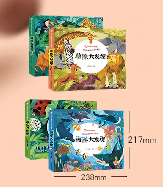 ODM copyrights owned Amazing Life hardcover pop up children story pop-up 3d book