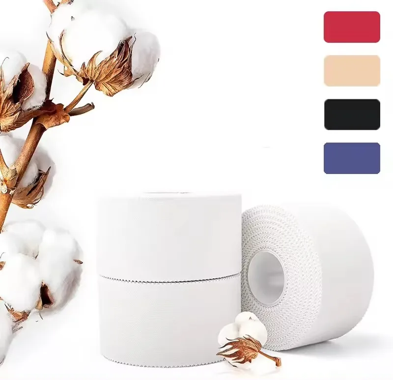 wholesale cotton sports tape athletic tape zinc oxide tiger tape