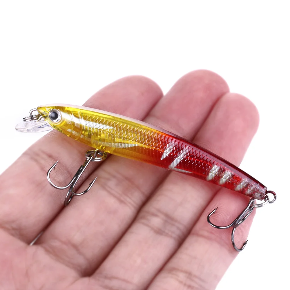 7.5CM-5.6G hengjia wholesale minnow fishing bait lure Hard Minnow Fishing Lures