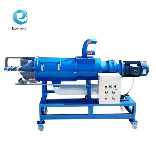 Efficient solid liquid manure separator animal dung separator