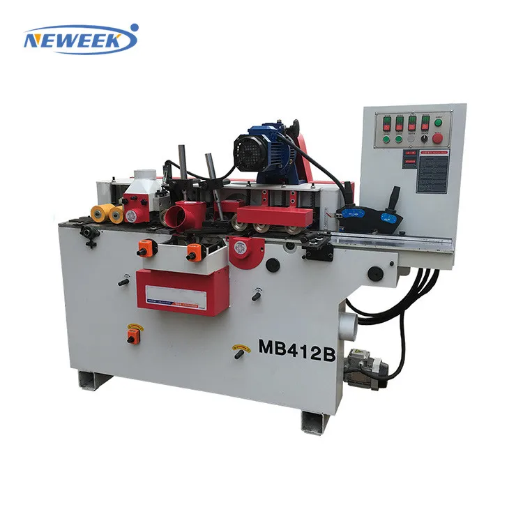 NEWEEK Hot sale bed board industrial 4 side wood planer thicknesser machine wood planing machine prices