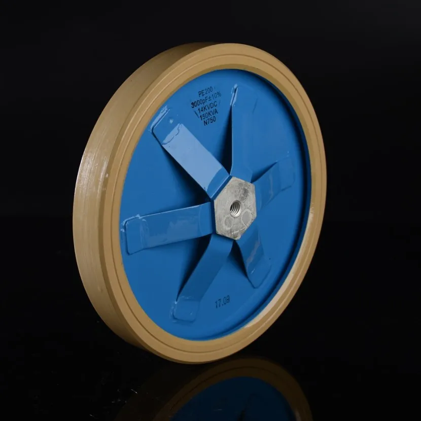 Peças de reposição 300pf 12kv 60kva hv capacitor cerâmica alta tensão ccg81