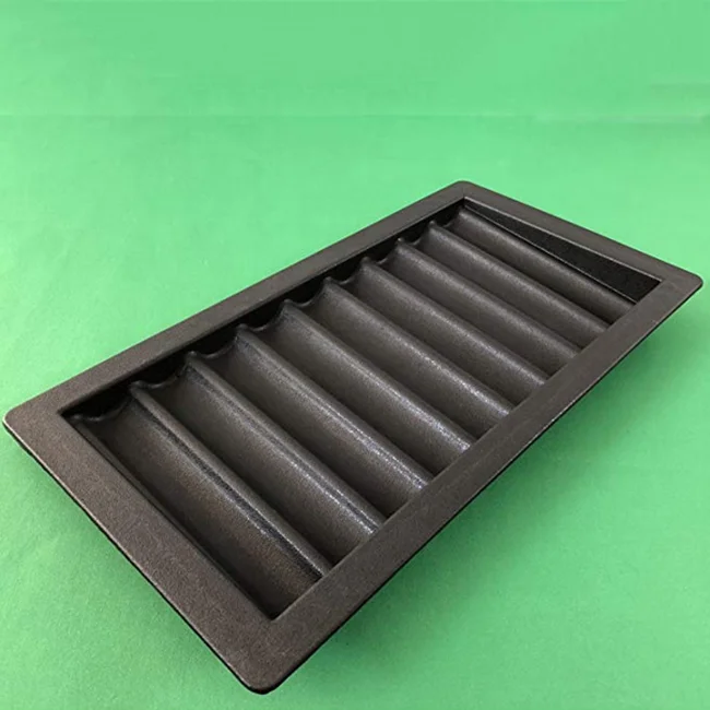(9rows) 450PC high quality black Plastic chip tray