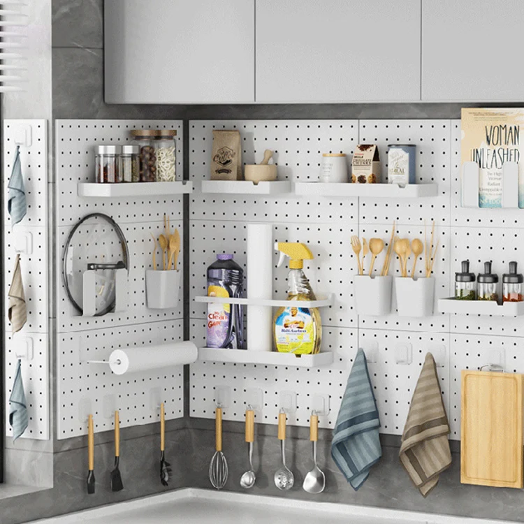 Factory Direct Plastic Pegboard Accessories DIY Combination Storage Set