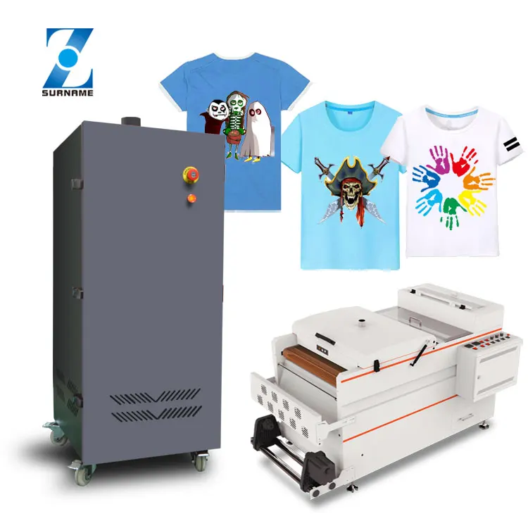 Zhou Surname factory hot sale professional film print powder shaker oven smoke filter air purifier for dtf