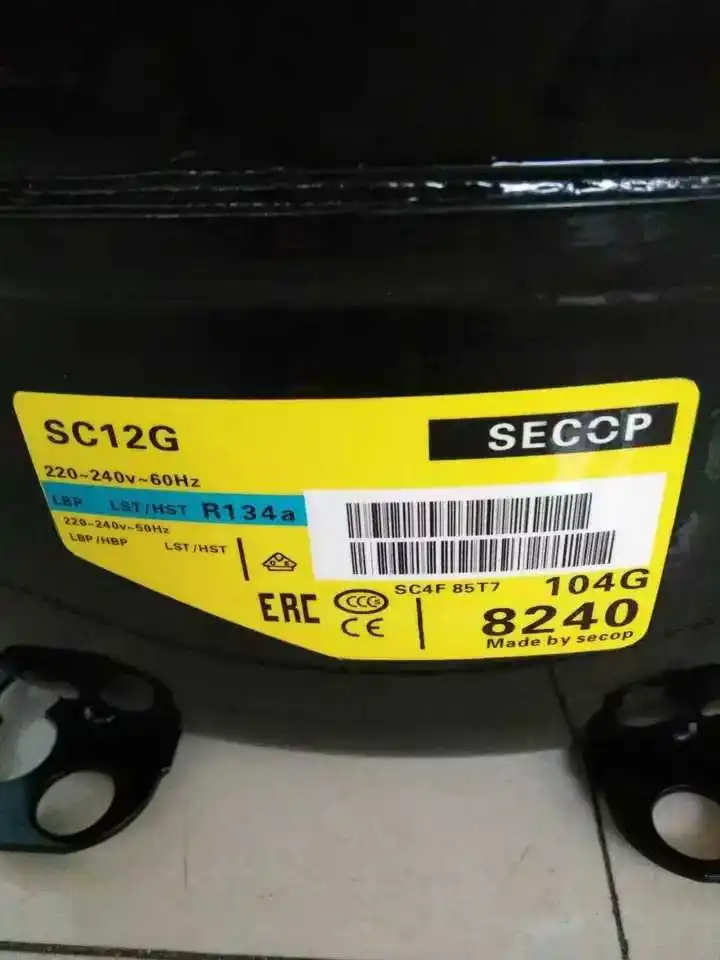 KUB-15G R134A 1/2 hp single phase refrigerator mini refrigeration unit