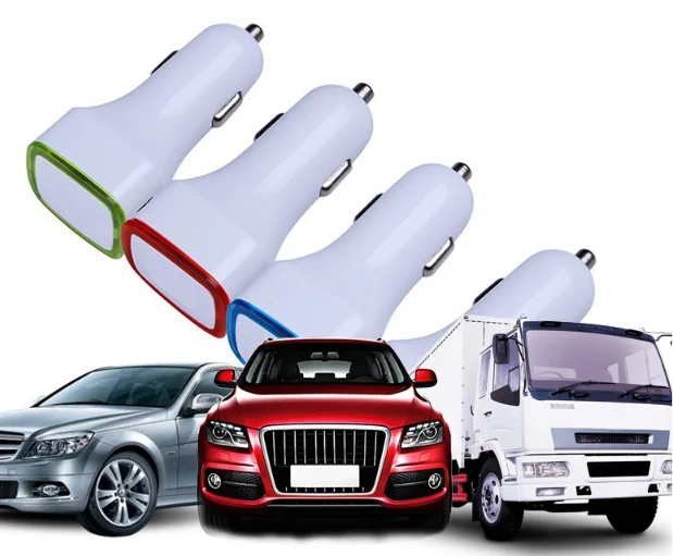 Digital Exports best Car Splitter Power Adapter Dual USB Charger Socket Universal Car Cigarette