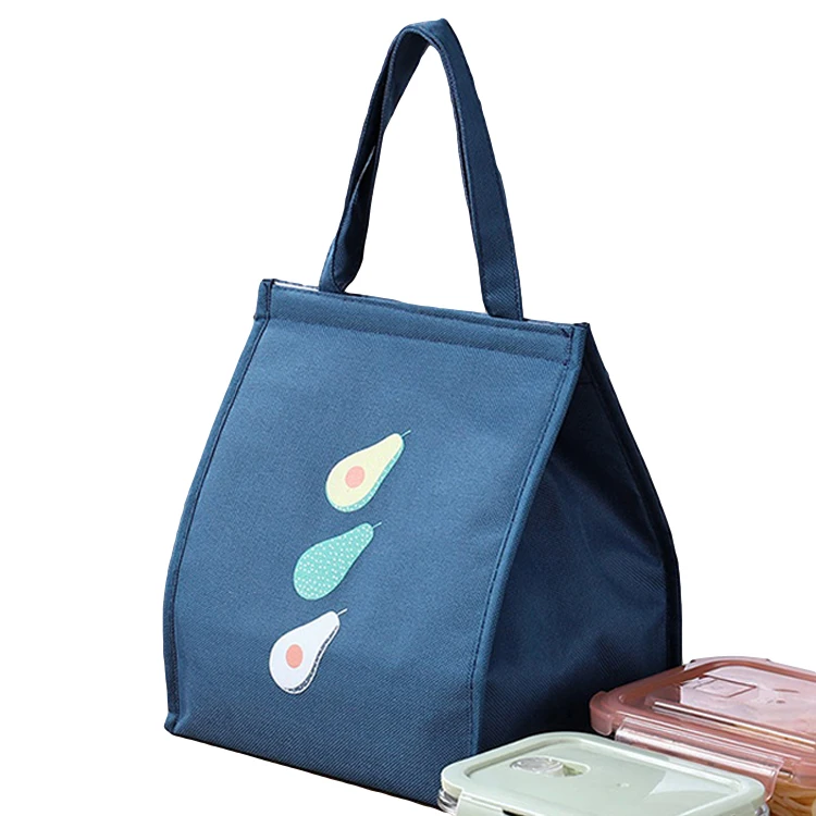 hot sale portable custom logo canvas Cooler Lunch Bag
