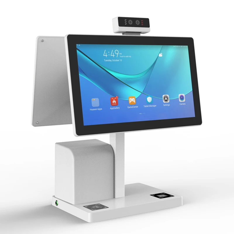low price pos machine RK3288/RK3568 15.6 inch touch screen monitor pos system all in one pos system with customer display