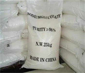 99% Cement retarder sodium gluconate chemical auxiliary agent