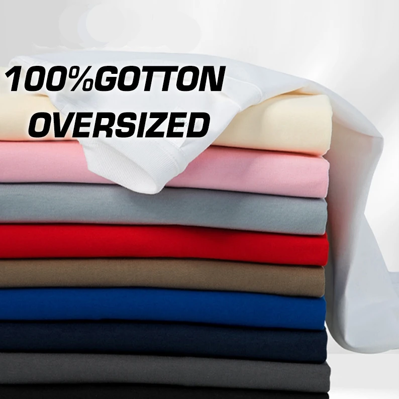 Custom Logo High Quality 230 GSM Heavy Weight 100% Cotton Drop Shoulder Oversized Street Wear T Shirts for Men