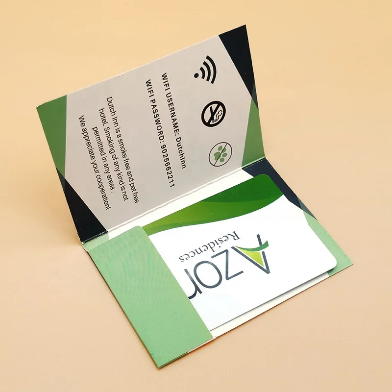 Zuoluo discount hotel supplies hotel key card holder