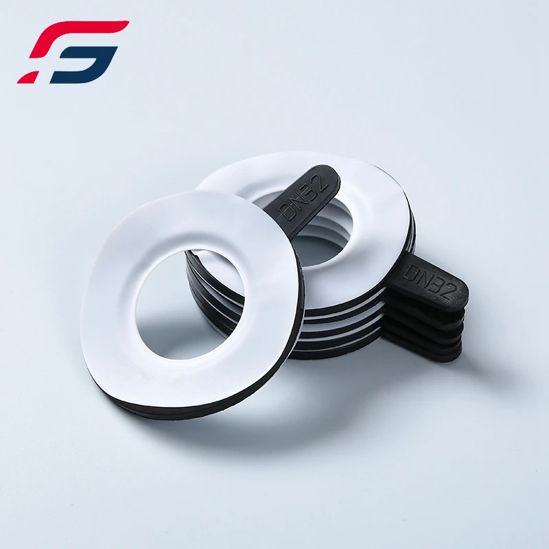 PTFE rubber coated envelope seal liners pipe sandwich rubber gasket