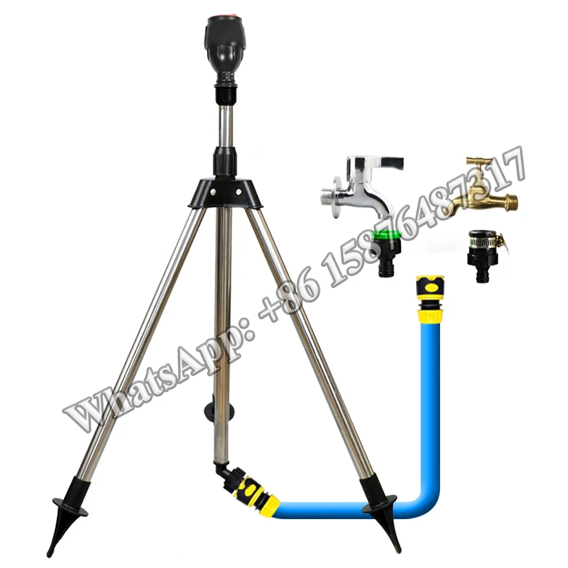 Lawn Telescopic Tripod Water Sprinkler Head