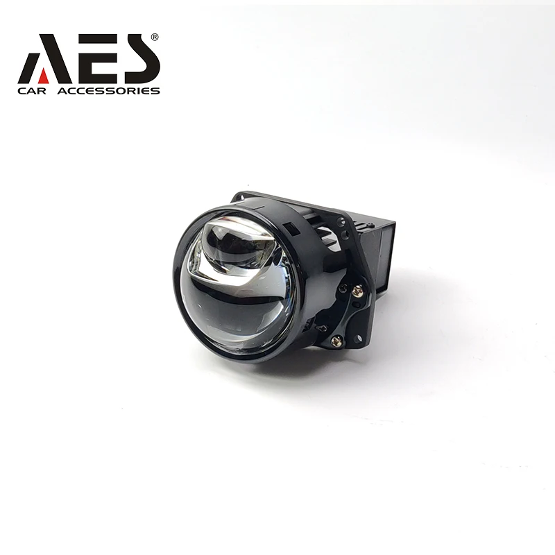 AES high power  3 inch 75W 6000k L3X Biled Projector Lens  with white yellow laser  for car headlight