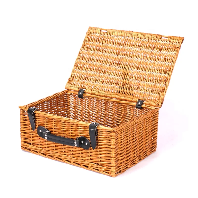 Free Sample Wholesale Cheap Wicker Basket For Gift, Wicker Picnic Basket Set