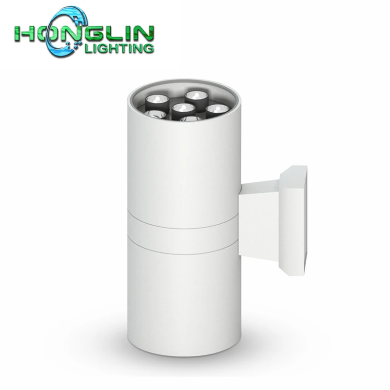 
18W rgb dmx512 Double Wall Lamp up and down Wall light high quality led lighting outdoor 