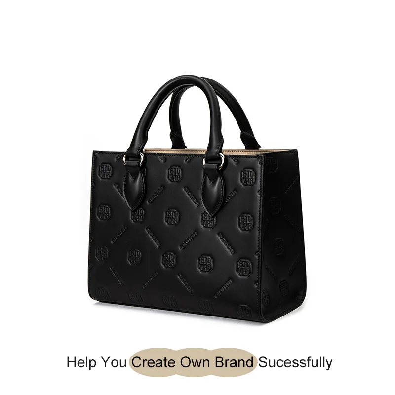 2024 Trendy Product Design Custom Lady Luxury Handbag for Women Bag Vegan Leather Purse Mini Custom Tote Bag with Logo