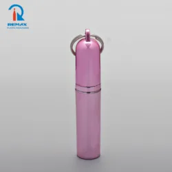 Wholesale Mini Empty Bottle 5ml 8ml Plastic Perfume Bottle Hand With Keychain Antibacterial Fine Mist liquid Sanitiser Spray Pen