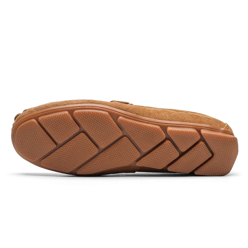 Wholesale Men Classic Leather Shoes Moccasin Gommino Driving Shoes Soft Loafers For Men