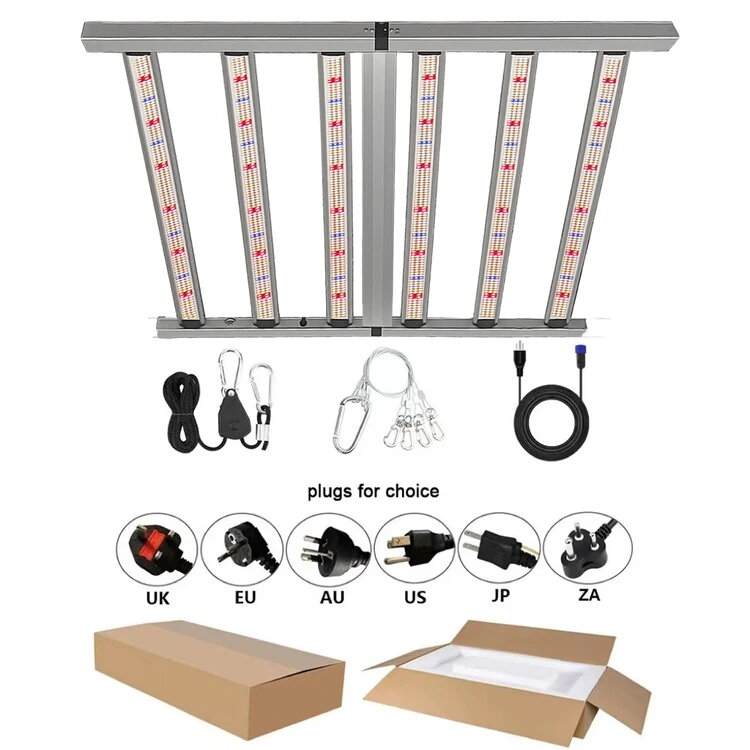LEDILAND 800w New Full Spectrum LED Grow Light Indoor Plants SAMSUNG Evo lm301h 301b281B 650w IP65 Bloom Free Shipping USA Stock