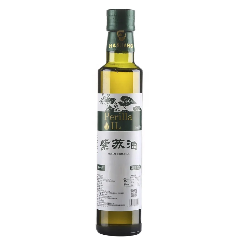 Хороший вкус холоднопрессованное масло периллы пищевое масло периллы 100% чистое масло периллы