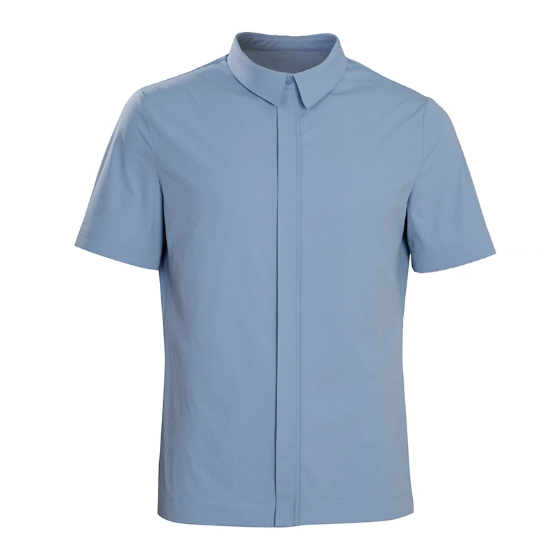 Hot Sale Outdoor Tactical High Quality Nylon Short Sleeve Stretch Waterproof Shirt