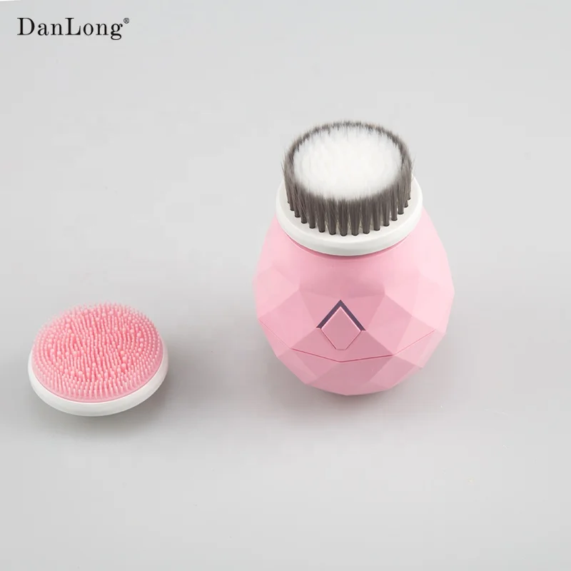 A3 Waterproof USB Rechargeable Vibrate Exfoliate Sonic Electric Facial Cleansing Brush