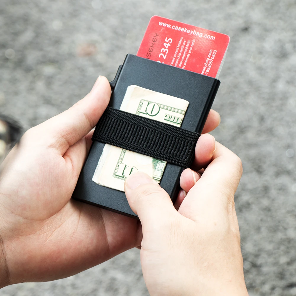 Алюминиевый смарт-бумажник