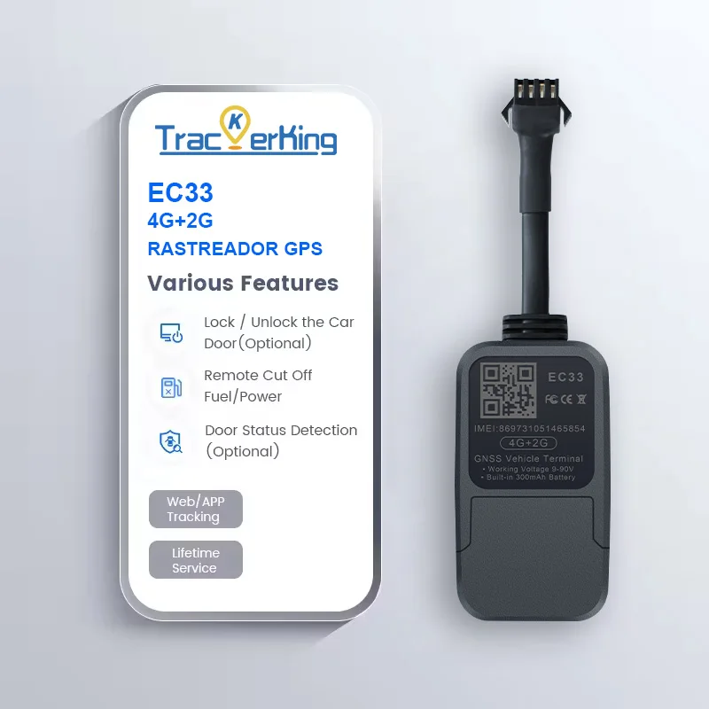 Motorcycle Car GPS Tracker Smart Positioning EC33 Factory Price on Sale