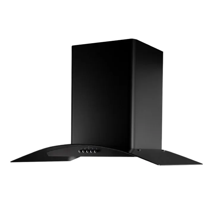 Curved 60 cm Auto Clean Wall Mounted Chimney range hood for kitchen use customised