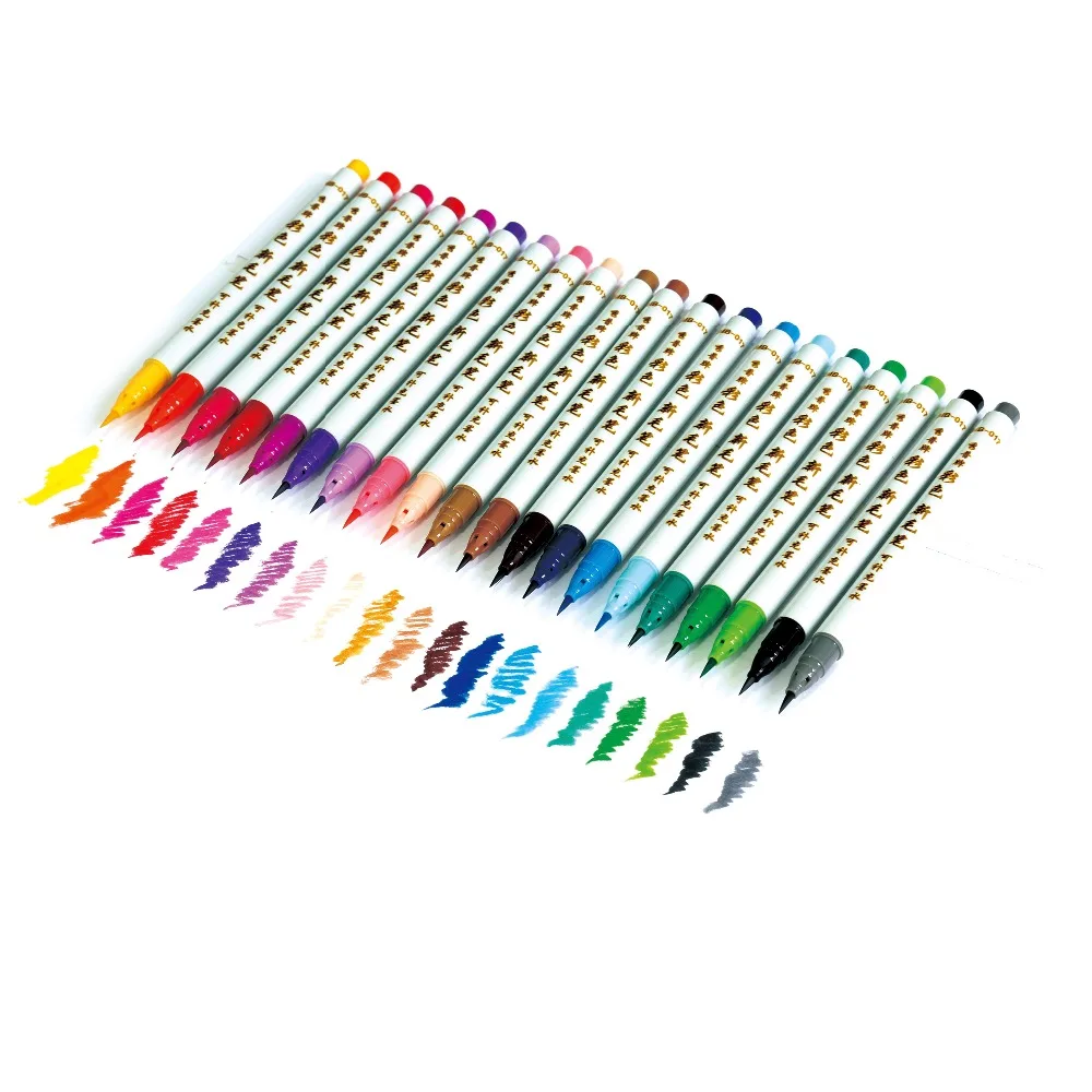 Watercolor Brush Pens 21 Color Watercolor Pen set