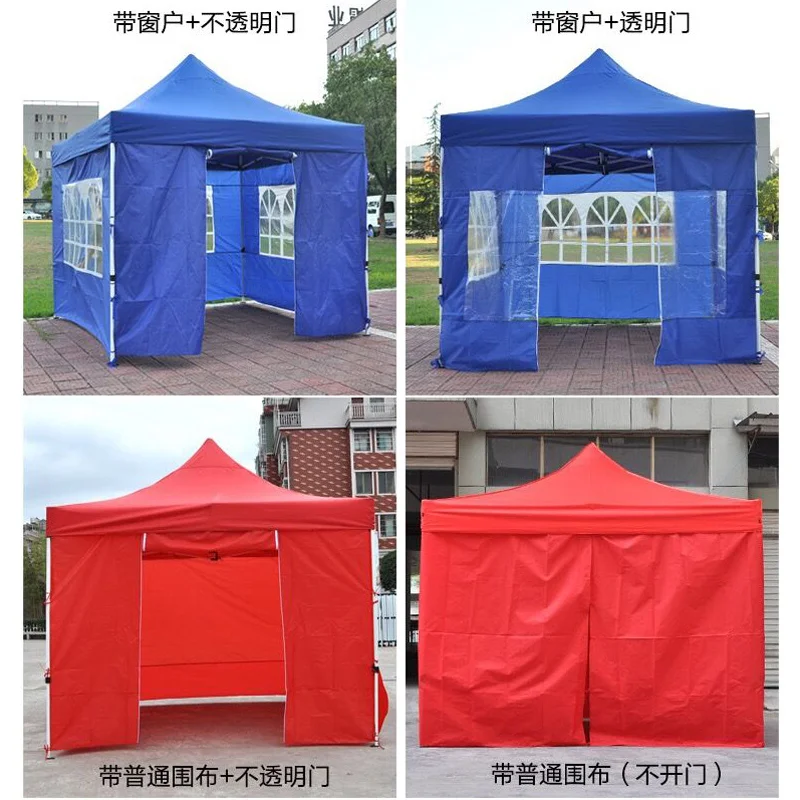10x10ft Waterproof Pop-Up Canopy Tent Easy Set-Up for Party Exhibition Picnic Camping Tents for Trade Shows