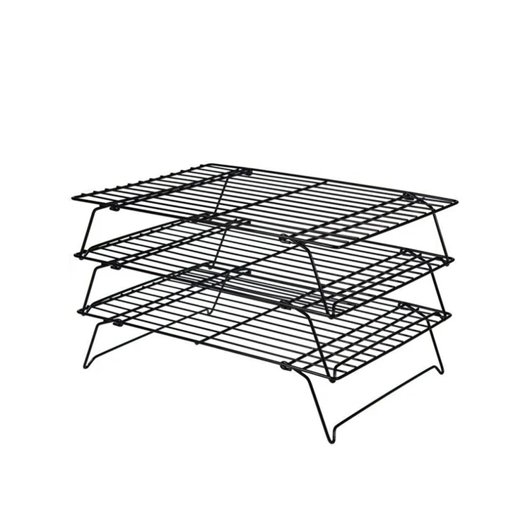 Baking Supplies Non Stick Bread Cake Biscuits 3 Tiers Cookie Cooling Rack
