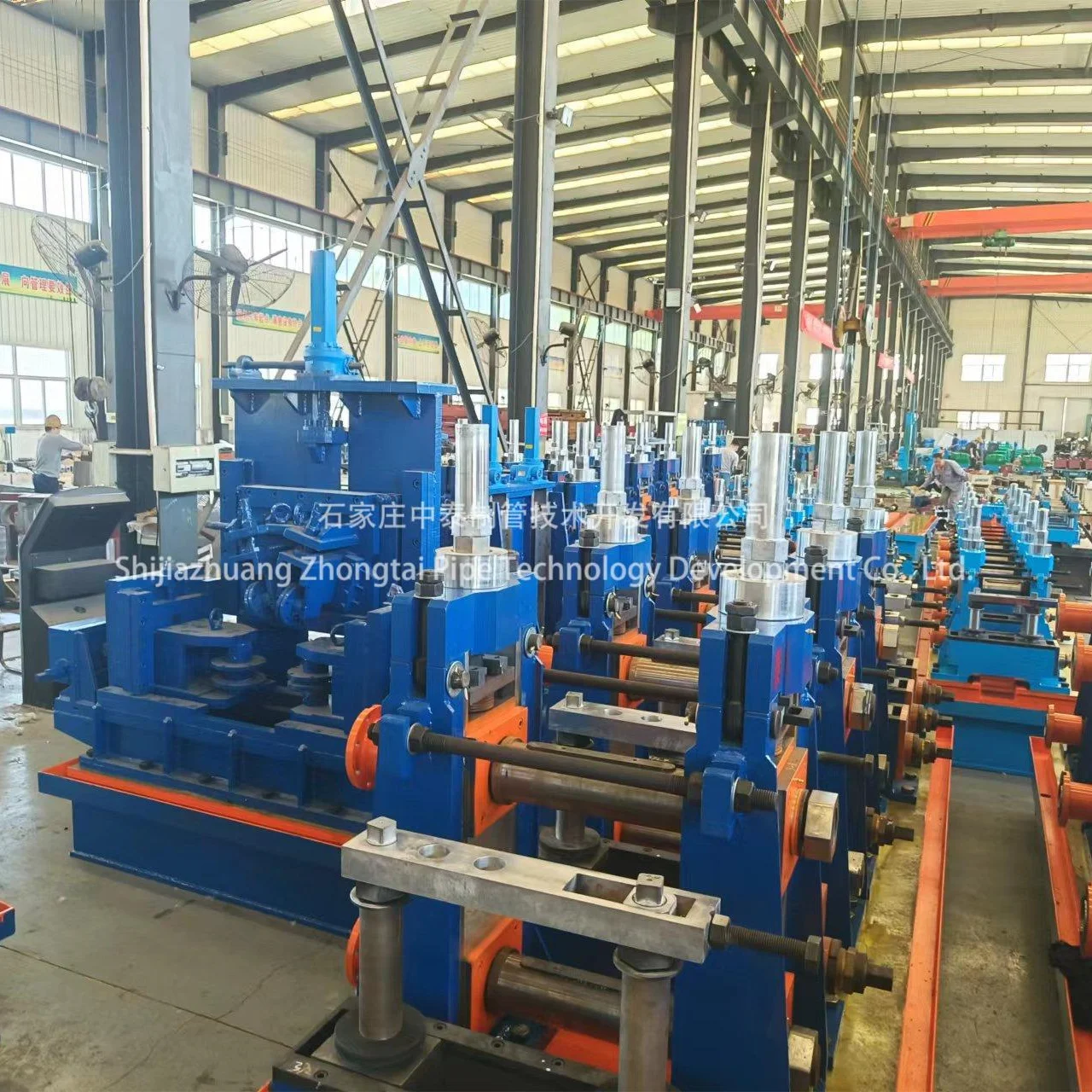Automatic Metal Carbon Steel Pipe Tube Welding Machine Production Line