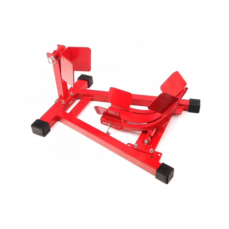 1600lbs Heavy Duty Motorcycle Front Wheel Clamp Stand Adjustable Wheel Chock Motorcycle Entry Wheel Mount