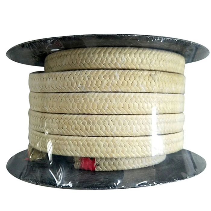 High Temperature hydraulic seals Aramid Fiber Braided Gland Packing for Pump Seals