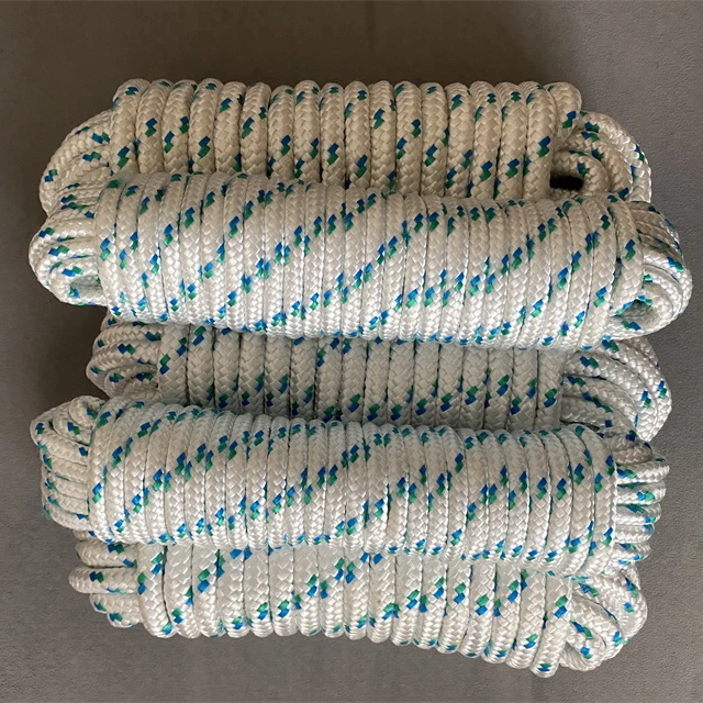 Nylon rope polyester braided rope
