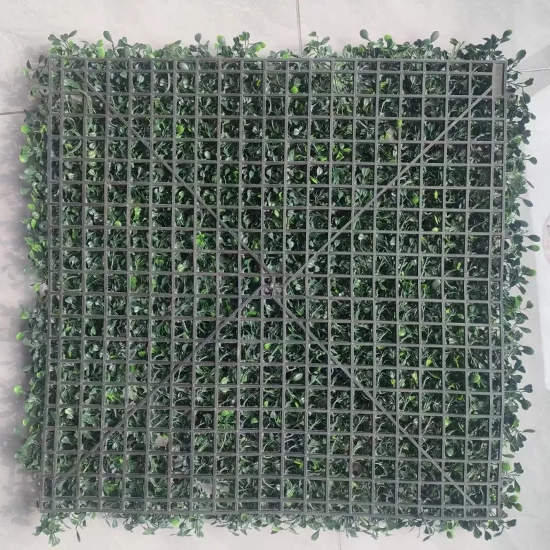 anti UV plastic synthetic green plant grass wall panels outdoor Garden vertical wall backdrop Artificial grass wall decorate