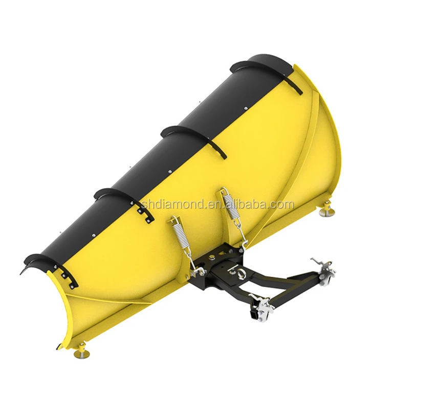 
150cm atv high throw blade snow plow/quad bike 59in side x side snow removal plow/ UTV or quadricycle front tapered snow plough 