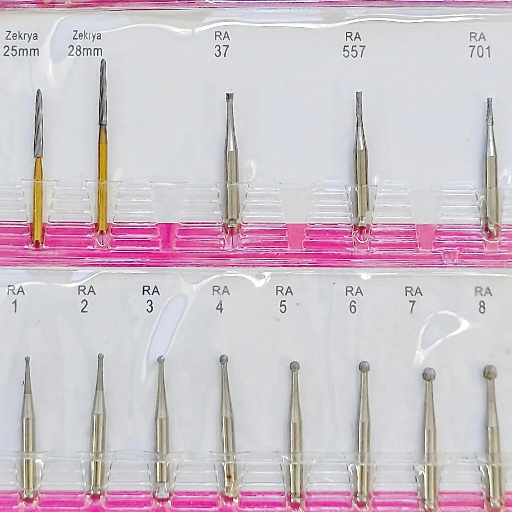 High Quality FG Long shank  FG Surg 558 Fissure Cross Cut Surgical High Speed Dental Carbide Bur