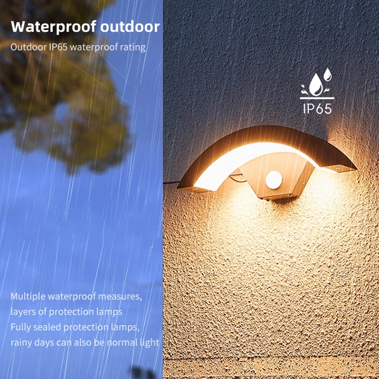 Surface Mount Die Cast Aluminum Acrylic Waterproof Outdoor Ip65 18w 24w 30w 36w Led Wall Light